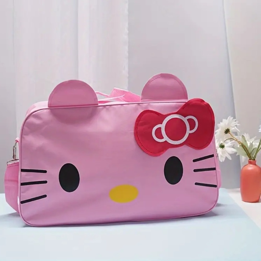 Sanrio Hello Kitty large pink duffel bag